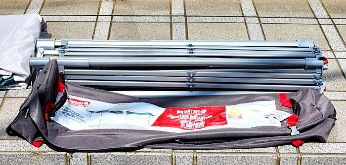 コールマン インスタントシェルター 約4 x 4m INSTANT EAVED SHELTER 6168