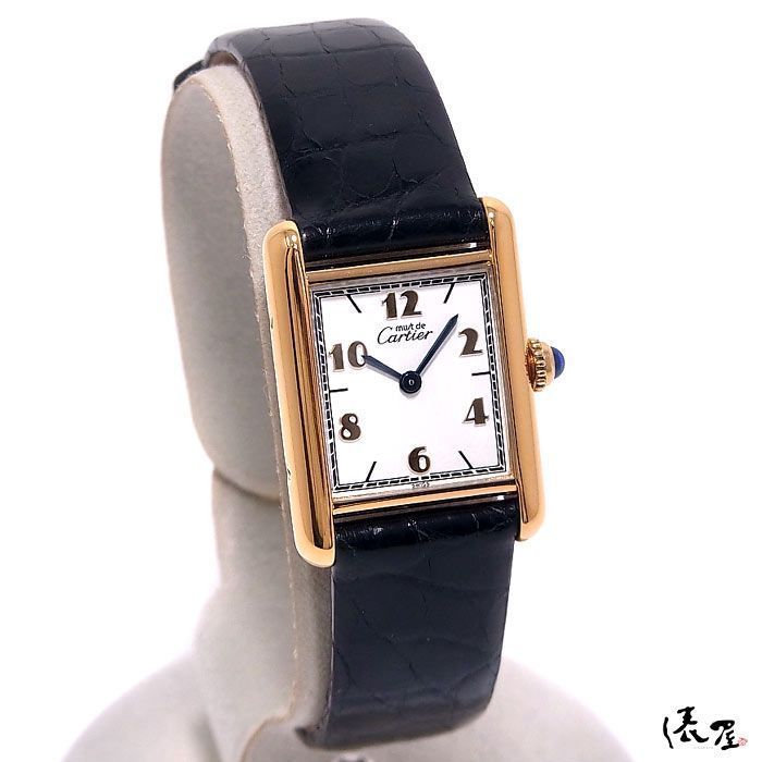 国際保証書】カルティエ マストタンク SM とびアラビア 入手困難  