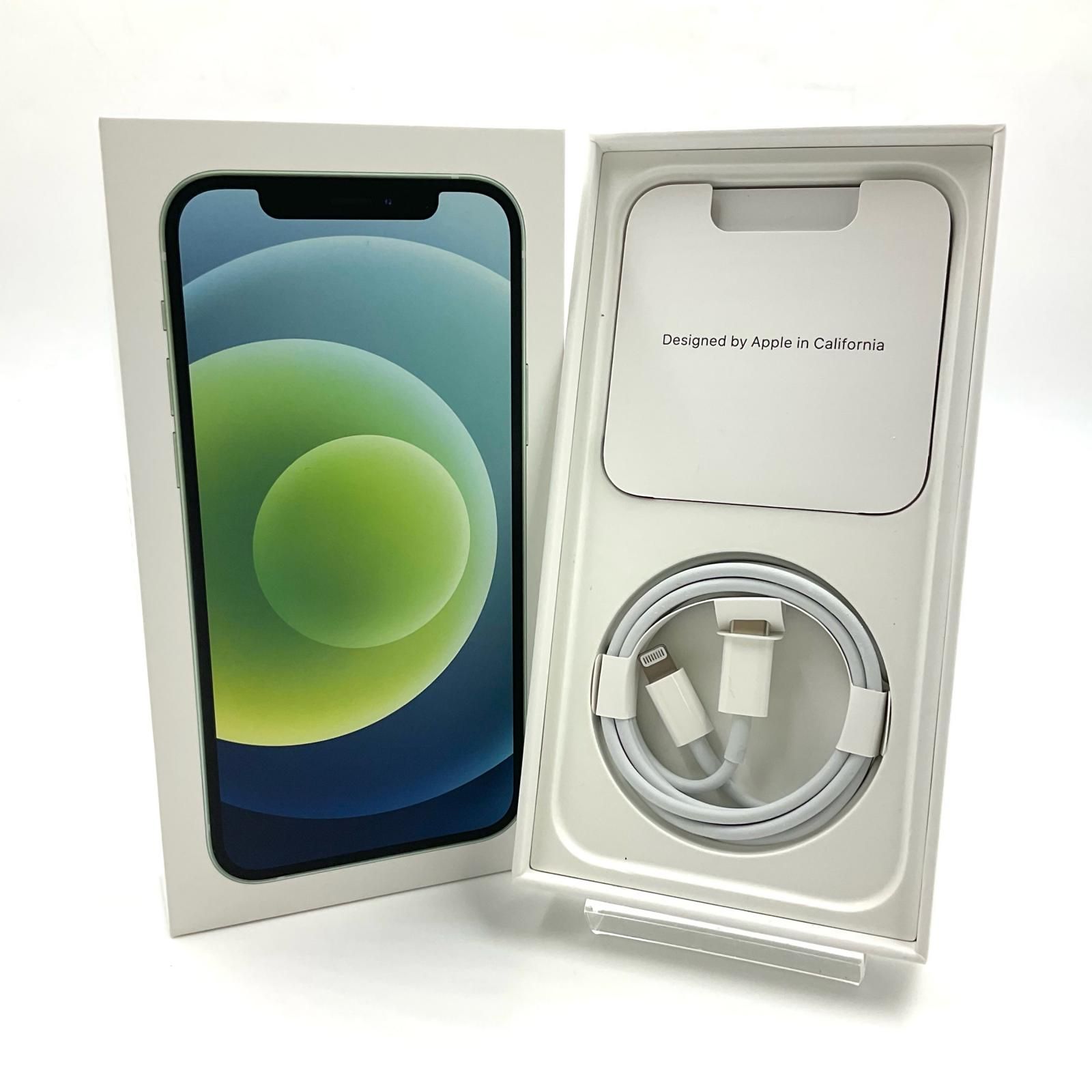 全額返金保証】【最速発送】Apple iPhone 12 128GB グリーン SIMフリー 