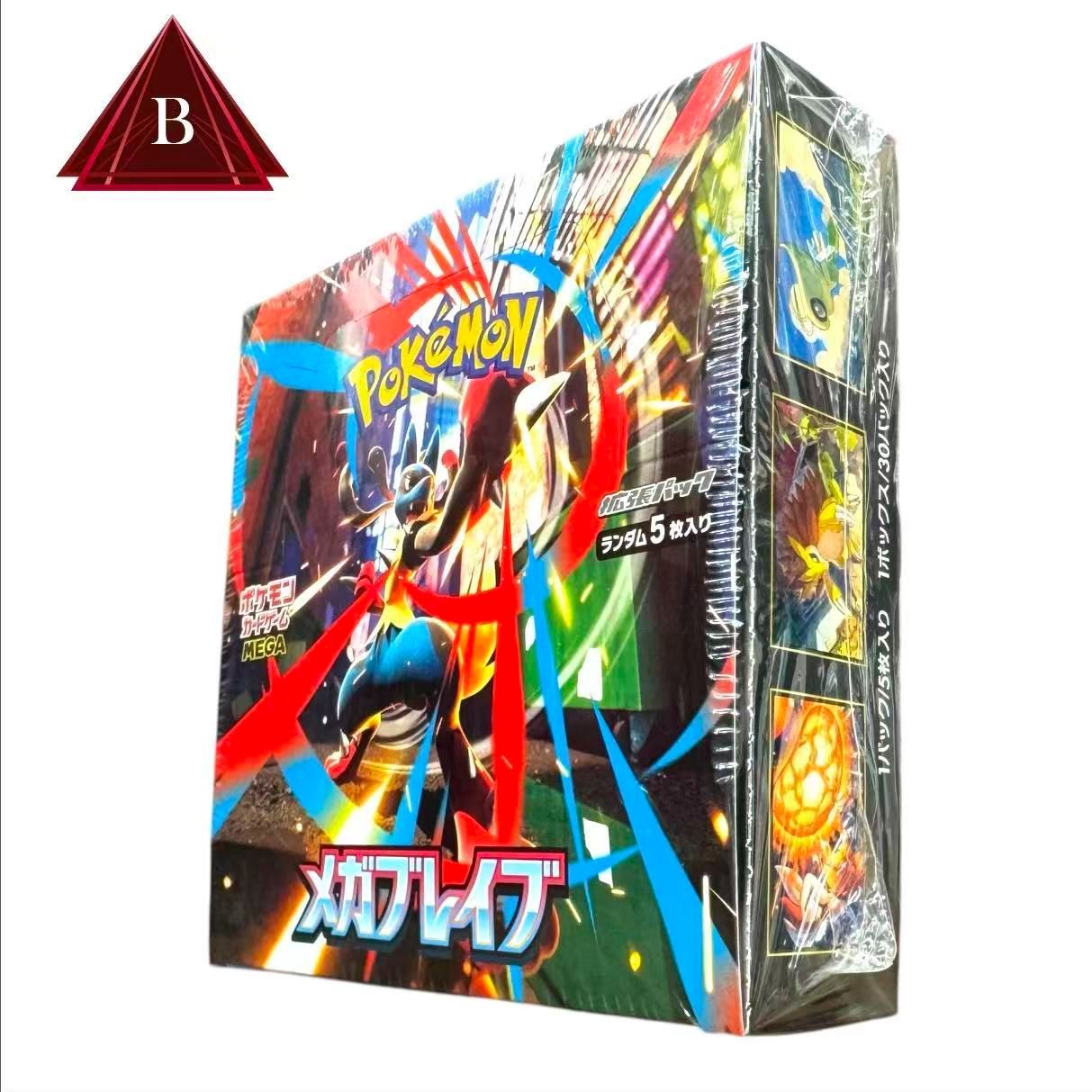 新品未開封・シュリンク付き・即日発送】ポケカ メガブレイブ M1L BOX