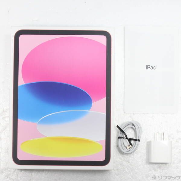  〔 品〕 iPad 第10世代 256 GB ピンク MPQC 3 J A Wi-Fi 297 iPad本体 タブレット