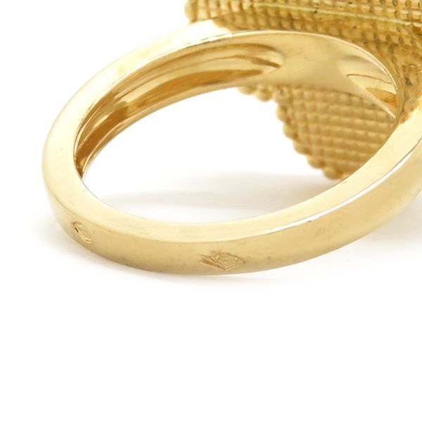 ヴァンクリーフアーペル リング 指輪 マジック アルハンブラ マジック アルハンブラ リング 18K ホワイトゴールド