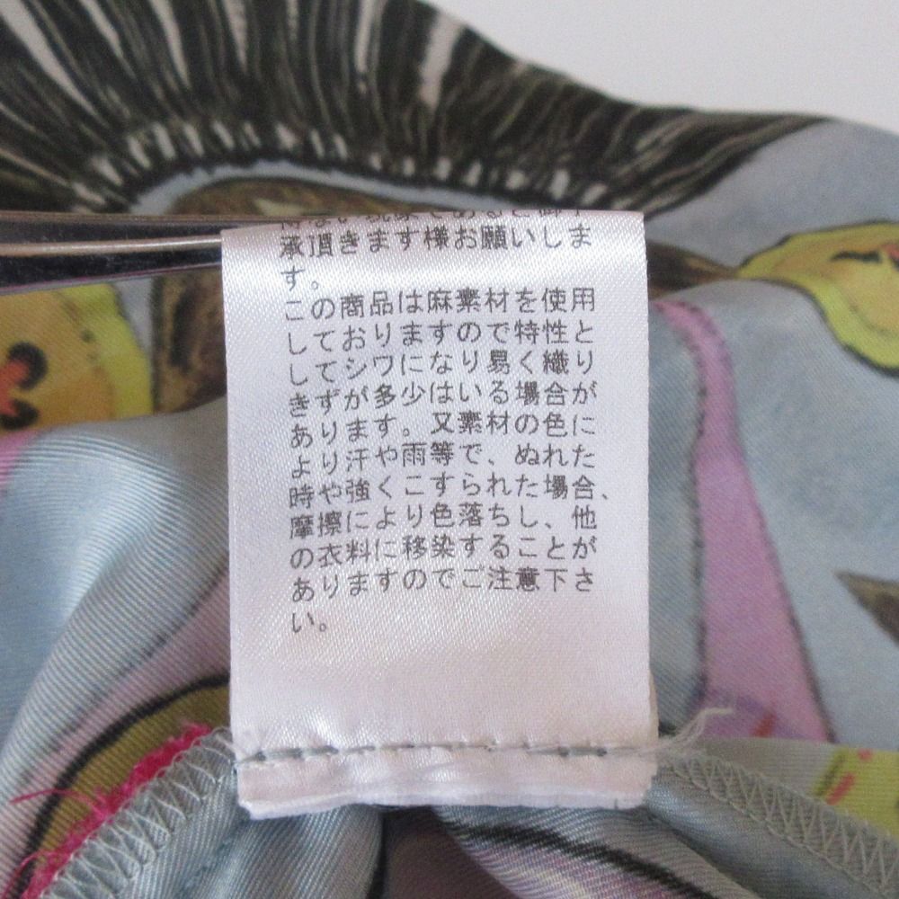 シャツワンピース グレー
