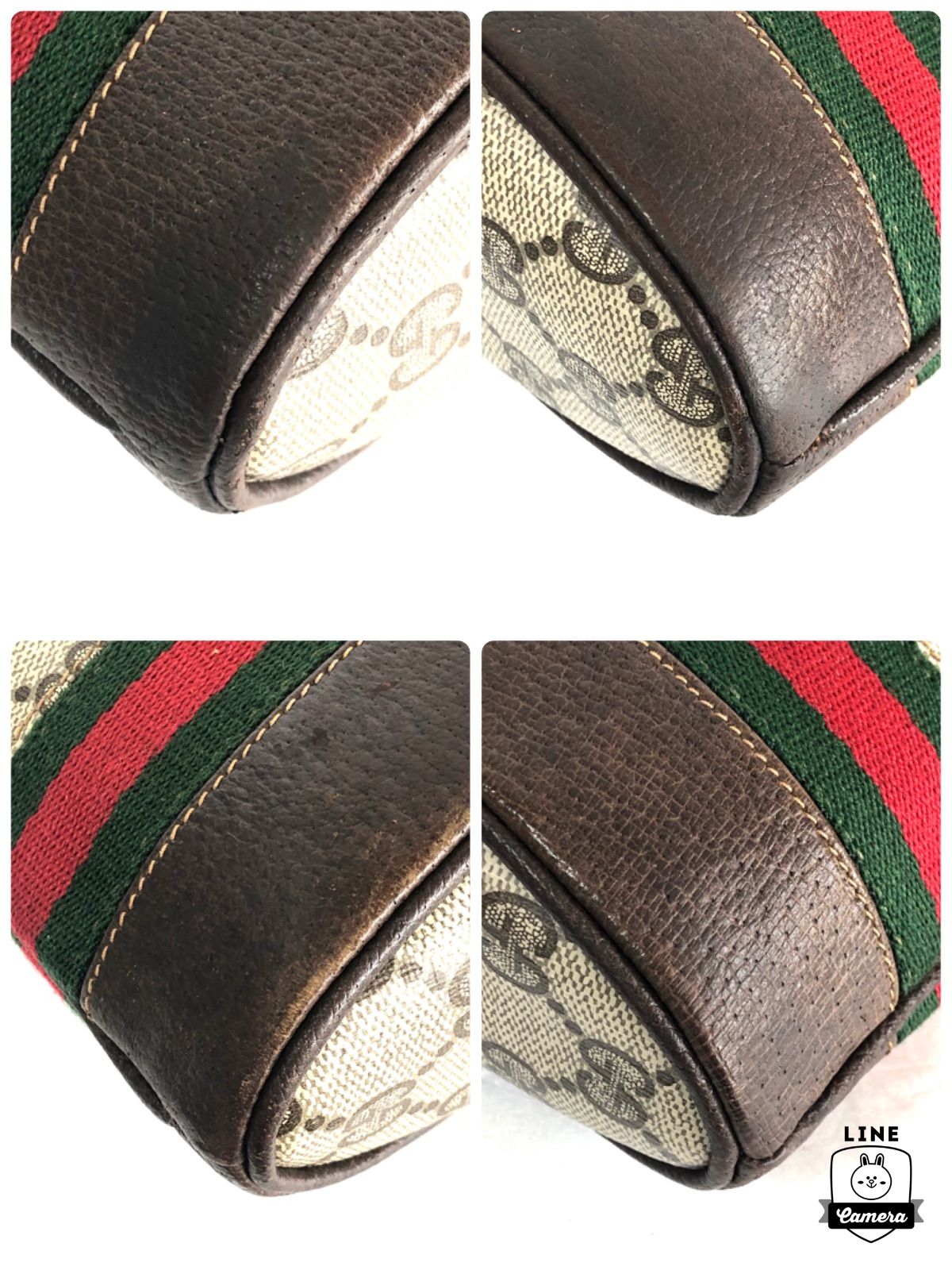 □美品□希少□鑑定済み□GUCCI グッチ ワンショルダーバッグ GG