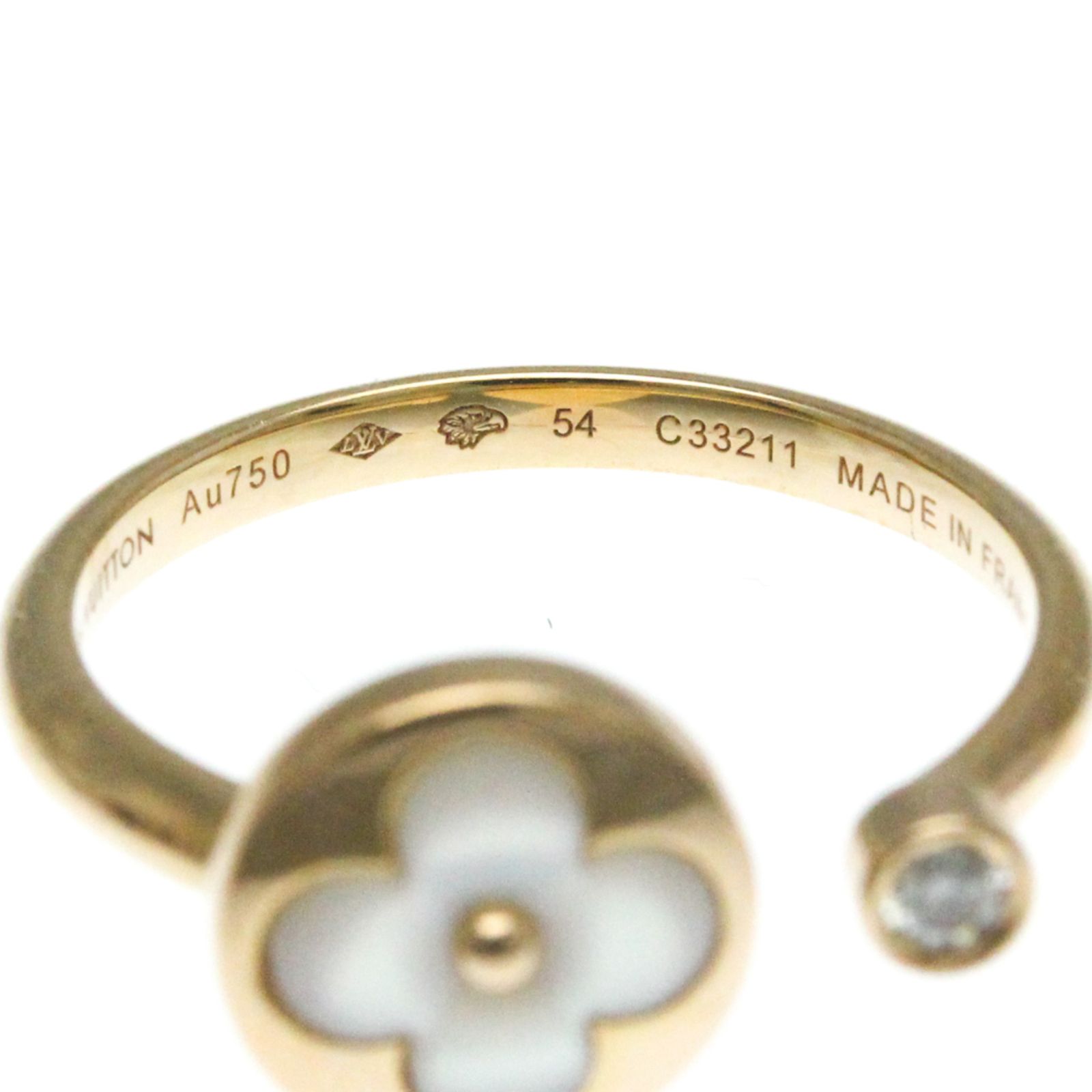 LOUIS VUITTON / バーグサンブロッサムミニ/リング/K18/6号/GLD/レディース/Q9L68A// LOUIS VUITTON◇バーグサンブロッサムミニ/リング/K18/6号/GLD