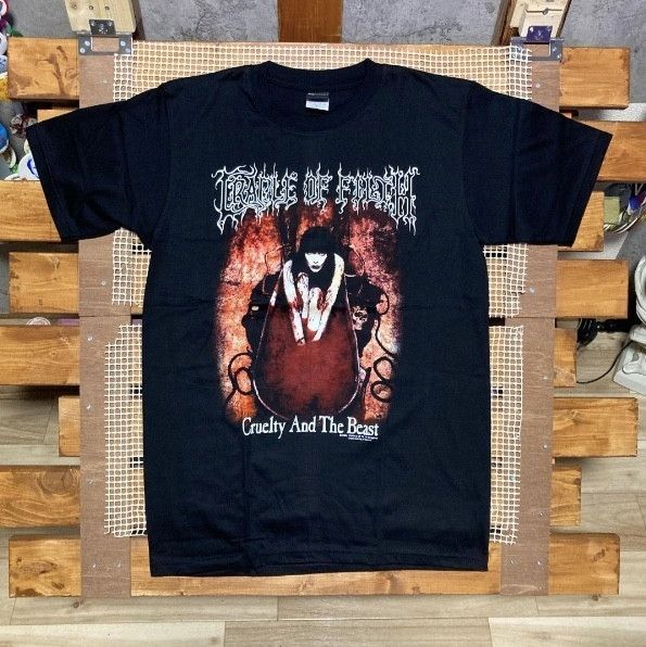 クレイドルオブフィルス CRADLE OF FILTH グロ セクシー Tシャツ tee ティーシャツ バンド ロック ツアー ライブ デザイン 両面  プリント 派手 奇抜 古着 ビンテージ vintage パンク メタル ラッパー アーティスト - メルカリ