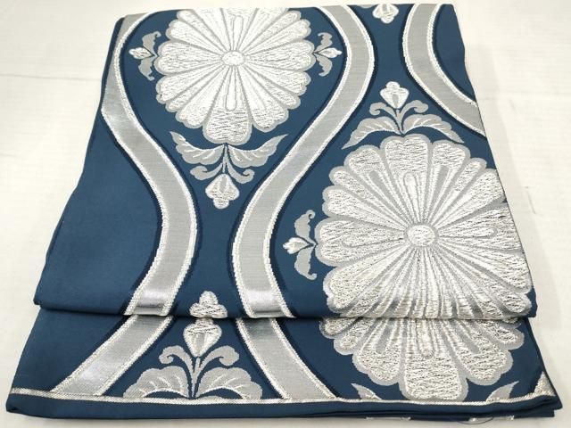 平和屋着物◎西陣 まいづる謹製 六通柄 本袋帯 唐織 都錦