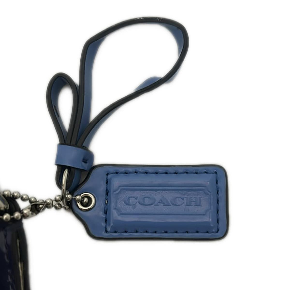 【COACH】美品 コーチ ショルダーバッグ レザー フラップ ネイビー COACH(コーチ) ショルダーバッグ美品 シグネチャー柄 カーキ
