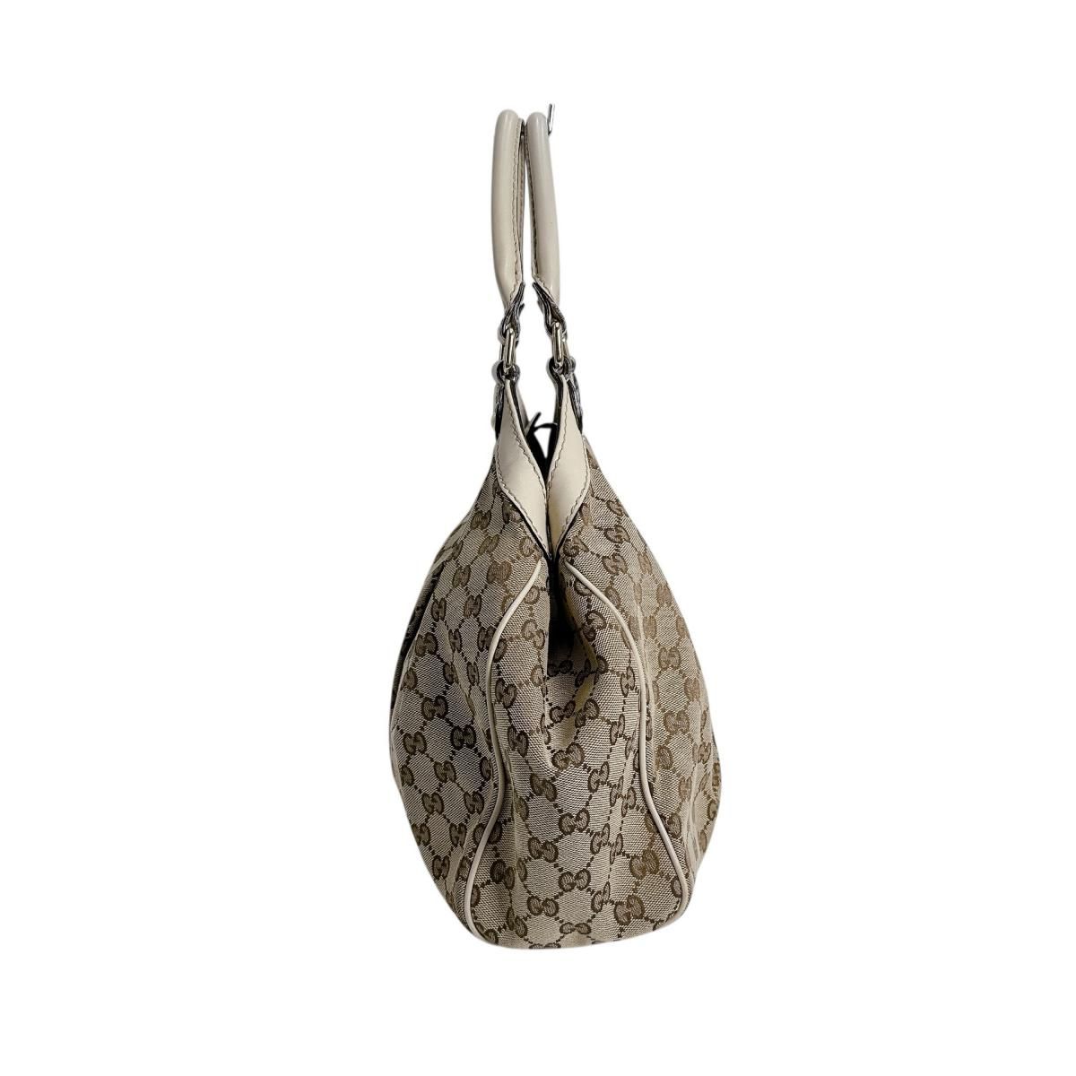 グッチ 211944 グッチ 211944 トートバッグ ベージュ GUCCI キャンバス 