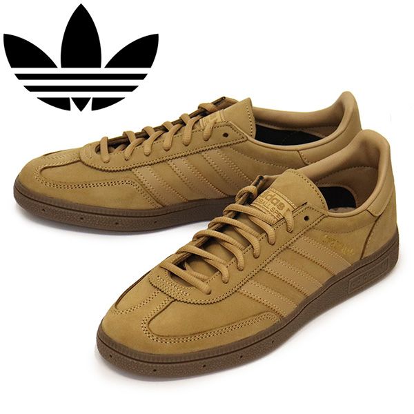 adidas (アディダス) JH5448 HANDBALL SPEZIAL スニーカー カードボードxカードボードxブラウンデザート AD294 25.0cm