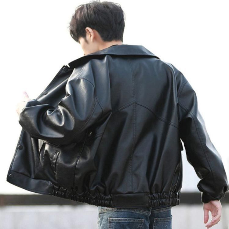ジャケット・アウター 7x7 LEATHER BIG SHIRT BLOUSON sizeS レザージャケット 革ジャン メンズ ブルゾン アウターバイク