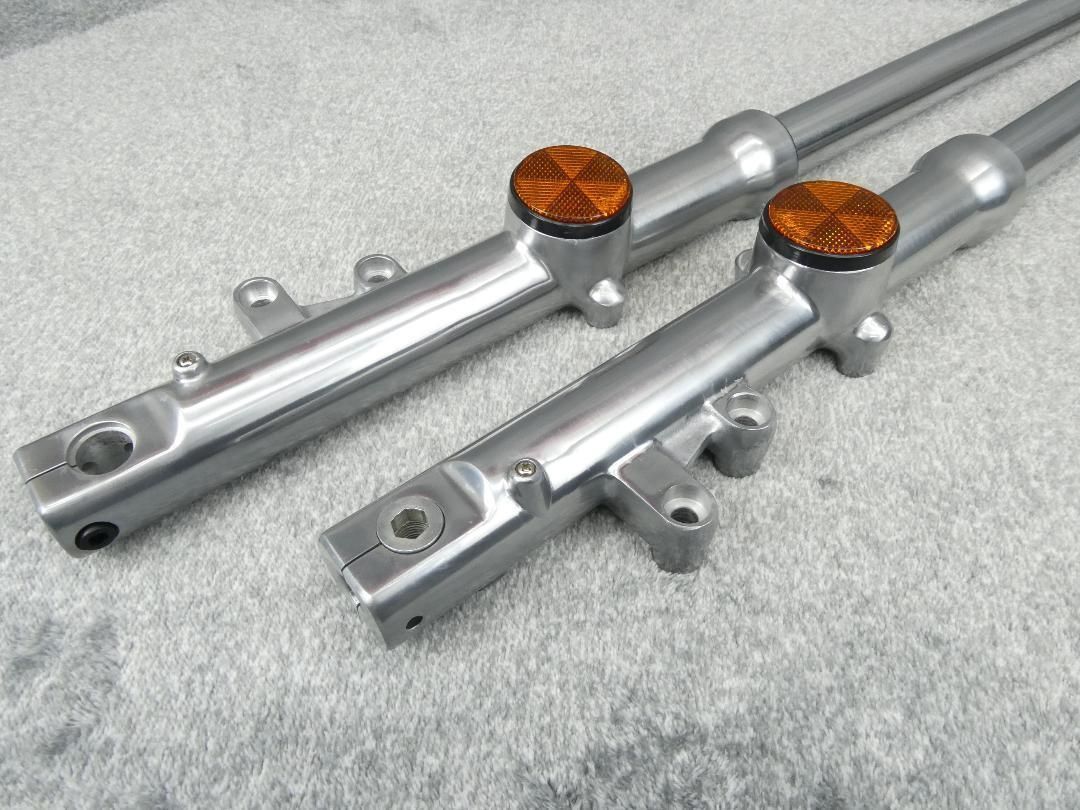 ゼファー４００　バフ　フロントフォーク　左右Ｓｅｔ　３９π / 未使用 Z仕様 ゼファー400 バフ フロントフォーク 左右Set 39π / 未使用 Z仕様
