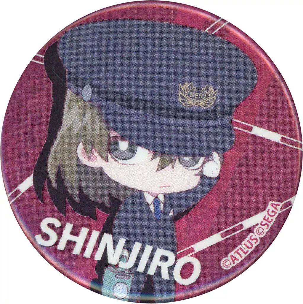 中古】バッジ・ビンズ 荒垣真次郎 「京王電鉄×ペルソナ3 リロード