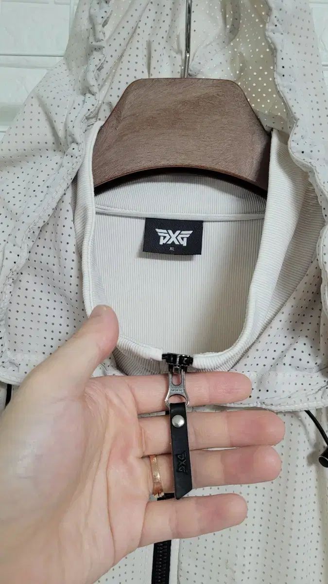 ピエクスジ ツーウェイジッパーディテール