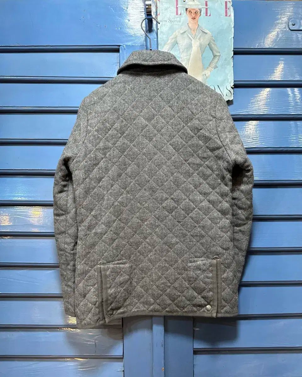 丈夫 スコットランド人 キルティング ダブル ジャケット