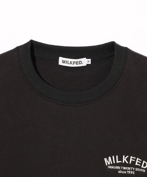 スウェット ミルクフェド MILKFED DAILY CREWNECK SWEAT TOP