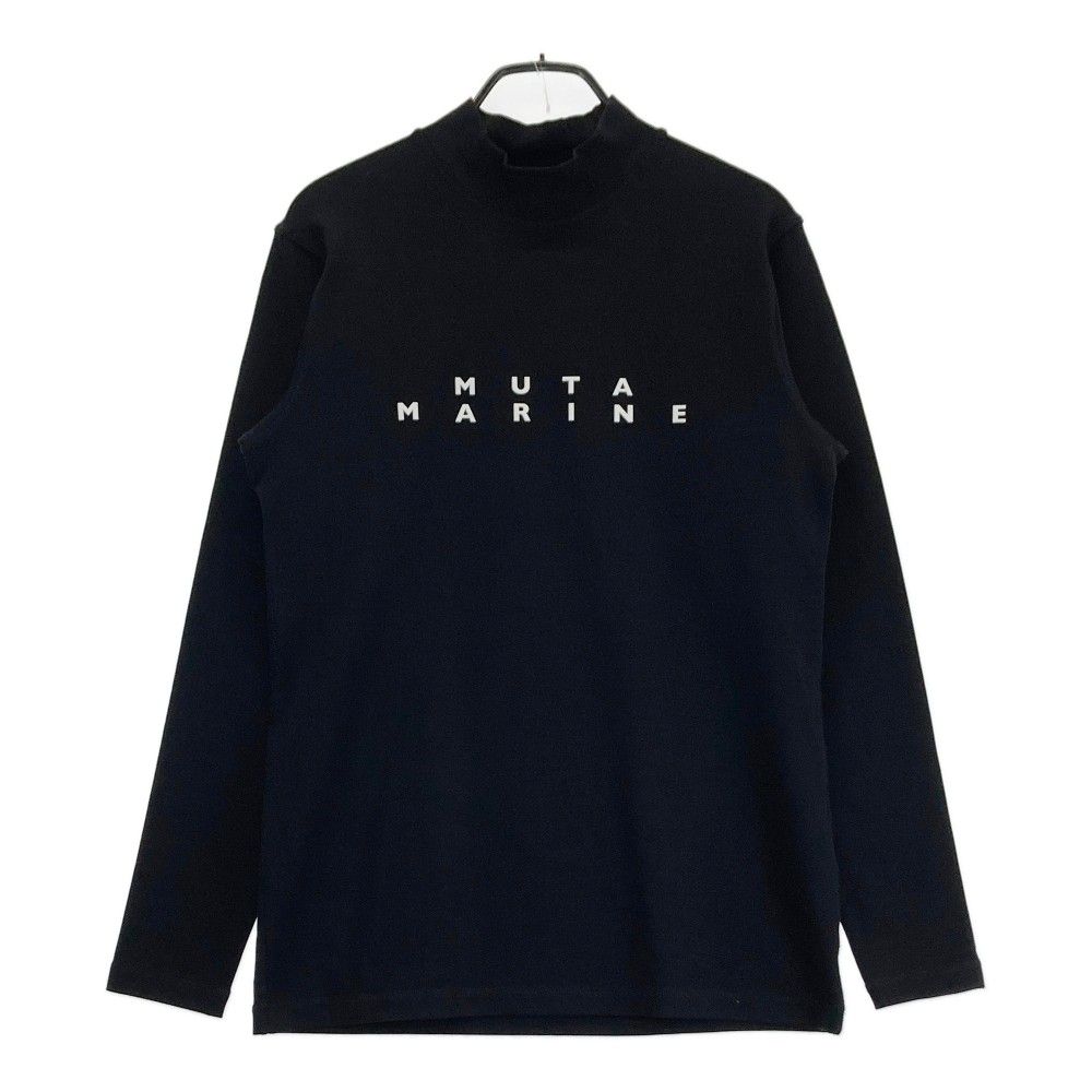 サイズ 6 MUTA MARINE ムータマリン ハイネック ロンT ブラック系 240003001395 ゴルフウェア メンズ ストスト