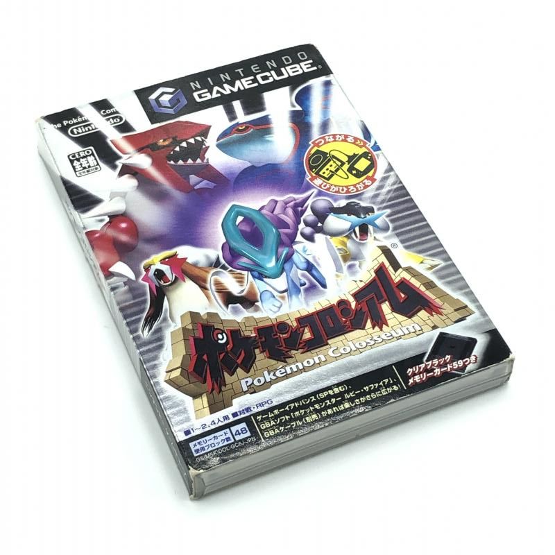 乱数調整　受付用　メモリーカード　ポケモンコロシアム　など 中古】NGC）【動作確認済】任天堂 ゲームキューブ/予約特典 拡張