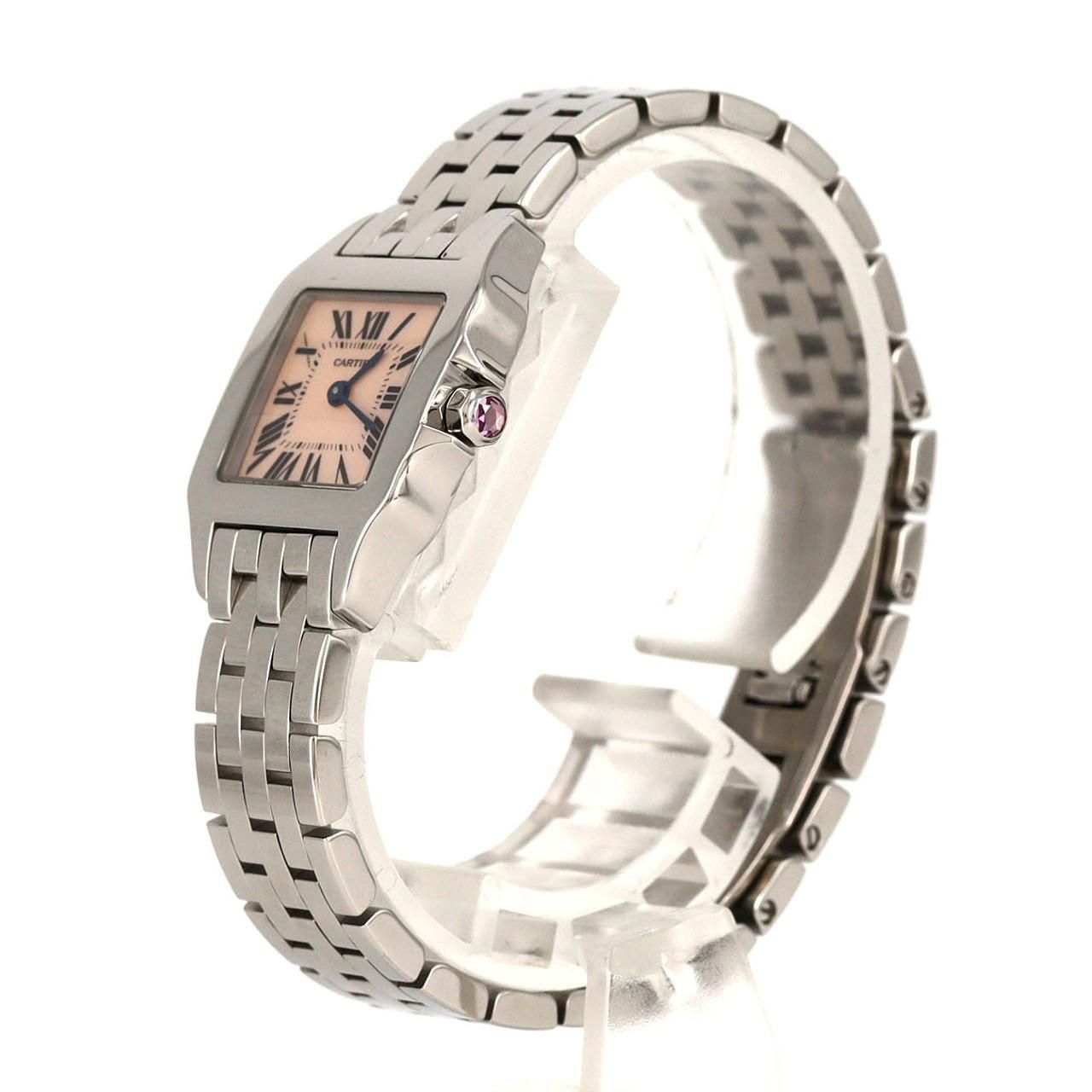 カルティエ サントスドゥモワゼルSM W25075Z5 SS クォーツ