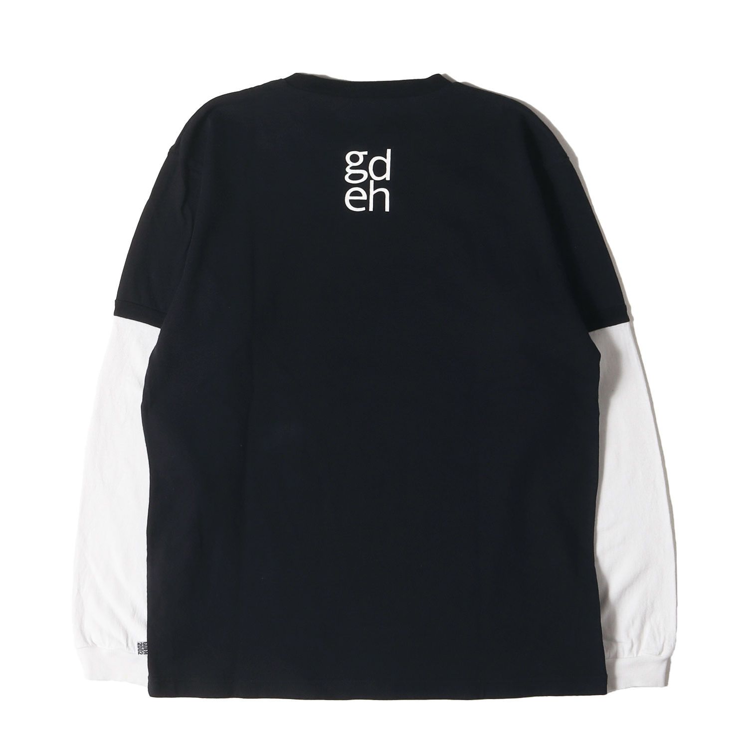 GOOD ENOUGH グッドイナフ Tシャツ サイズ:M 00s GDEHロゴ レイヤード