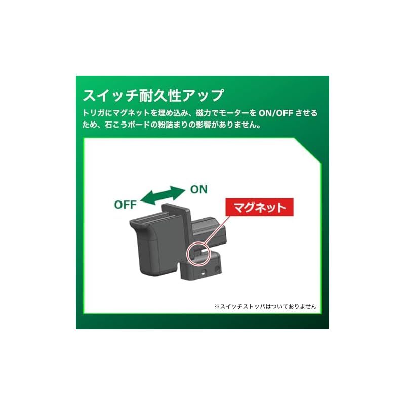 HiKOKI ハイコーキ ボード用ドライバ AC100V ブラシレスモーター スクリュードライバー ドライウォールねじ5mm 本体色 グリーン W5SE2 L 0 HRDEVELOPMENT_JP