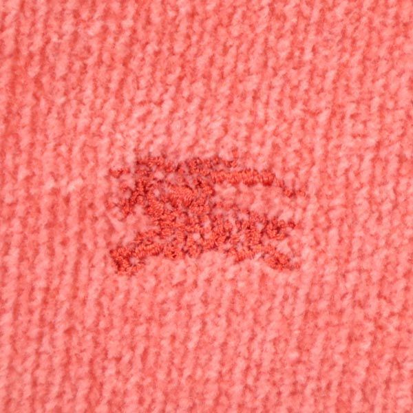 バーバリーブルーレーベル  ピンクの七分袖ニット