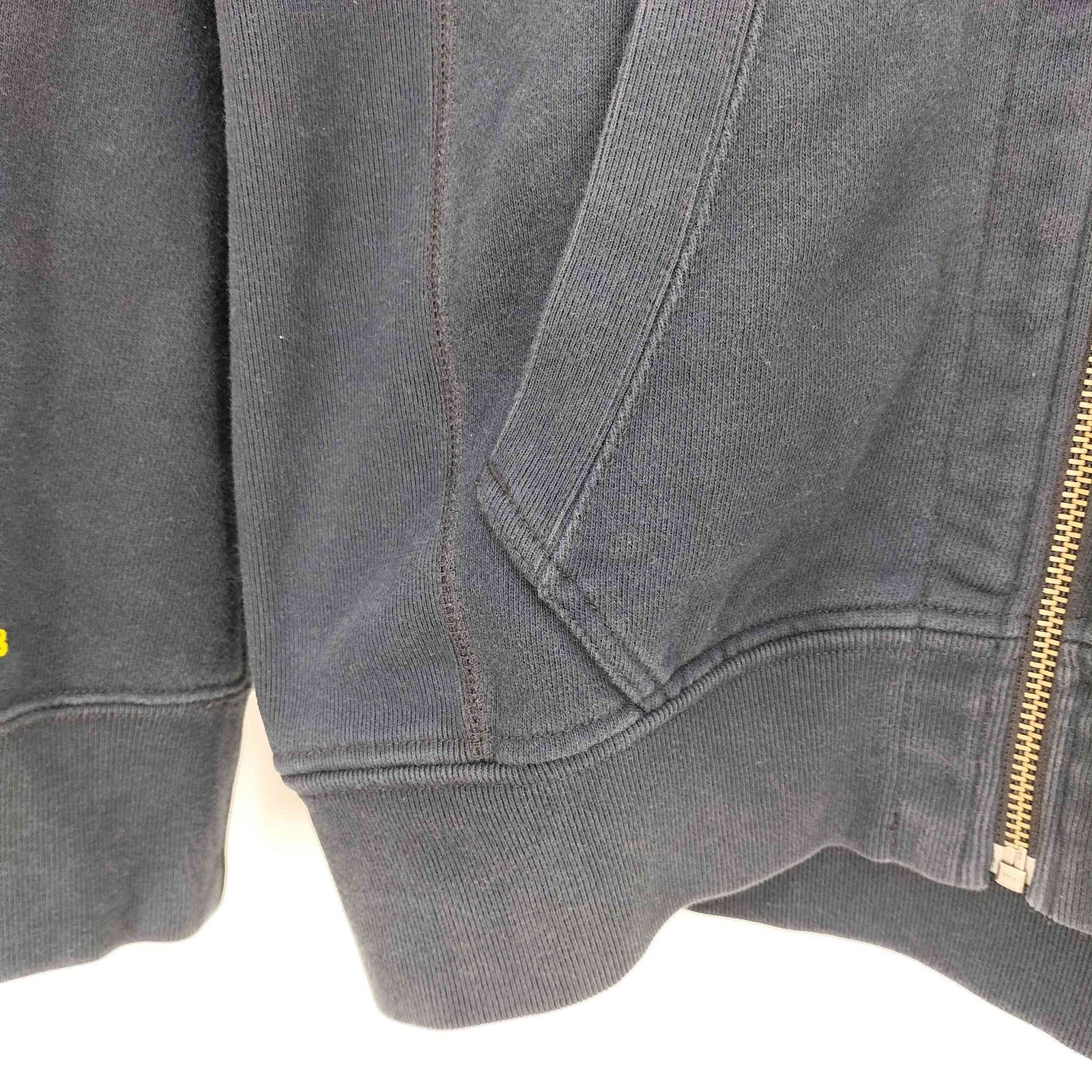 美品✨ポロバイラルフローレン ジップジャケット ブラック ビッグポニー刺繍 L ポロバイラルフローレン Polo by RALPH LAUREN 90-00s ビッグ