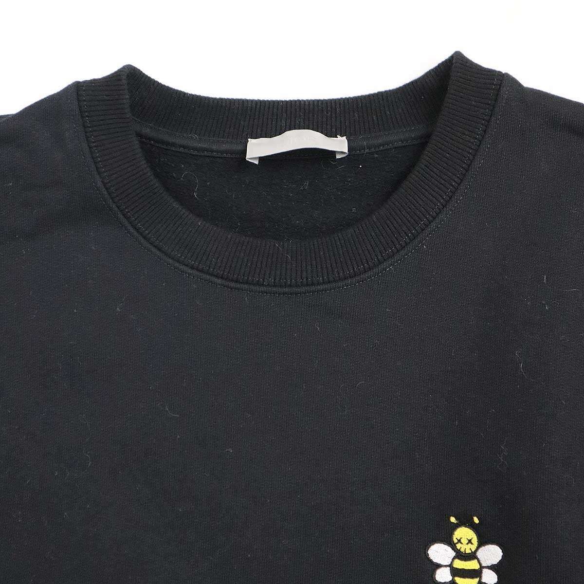 Dior×KAWS ディオール×カウズ 19SS BEE刺繍クルーネックスウェット 