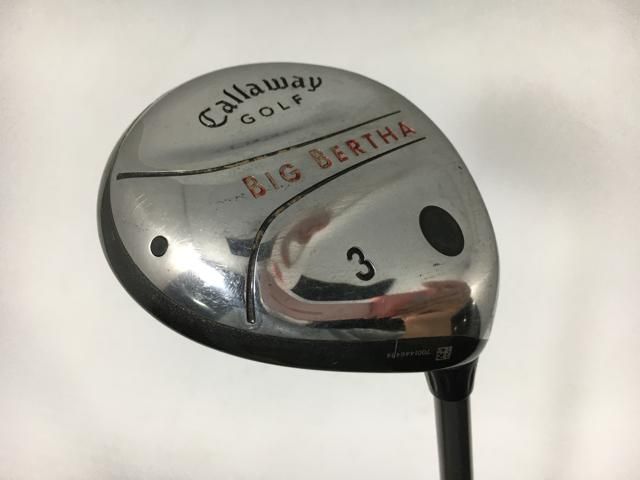 お買い得品！【中古ゴルフクラブ】キャロウェイ ビッグバーサ フェアウェイ 2004 (日本仕様) JV 60 Bシリーズ 3W