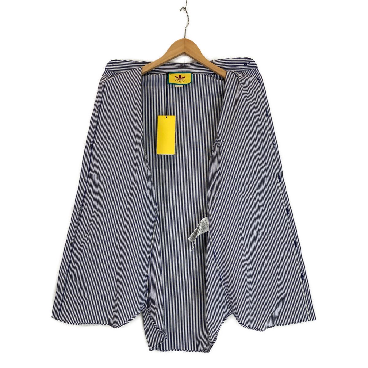 ADIDAS GUCCI ネイビーストライプシャツ
