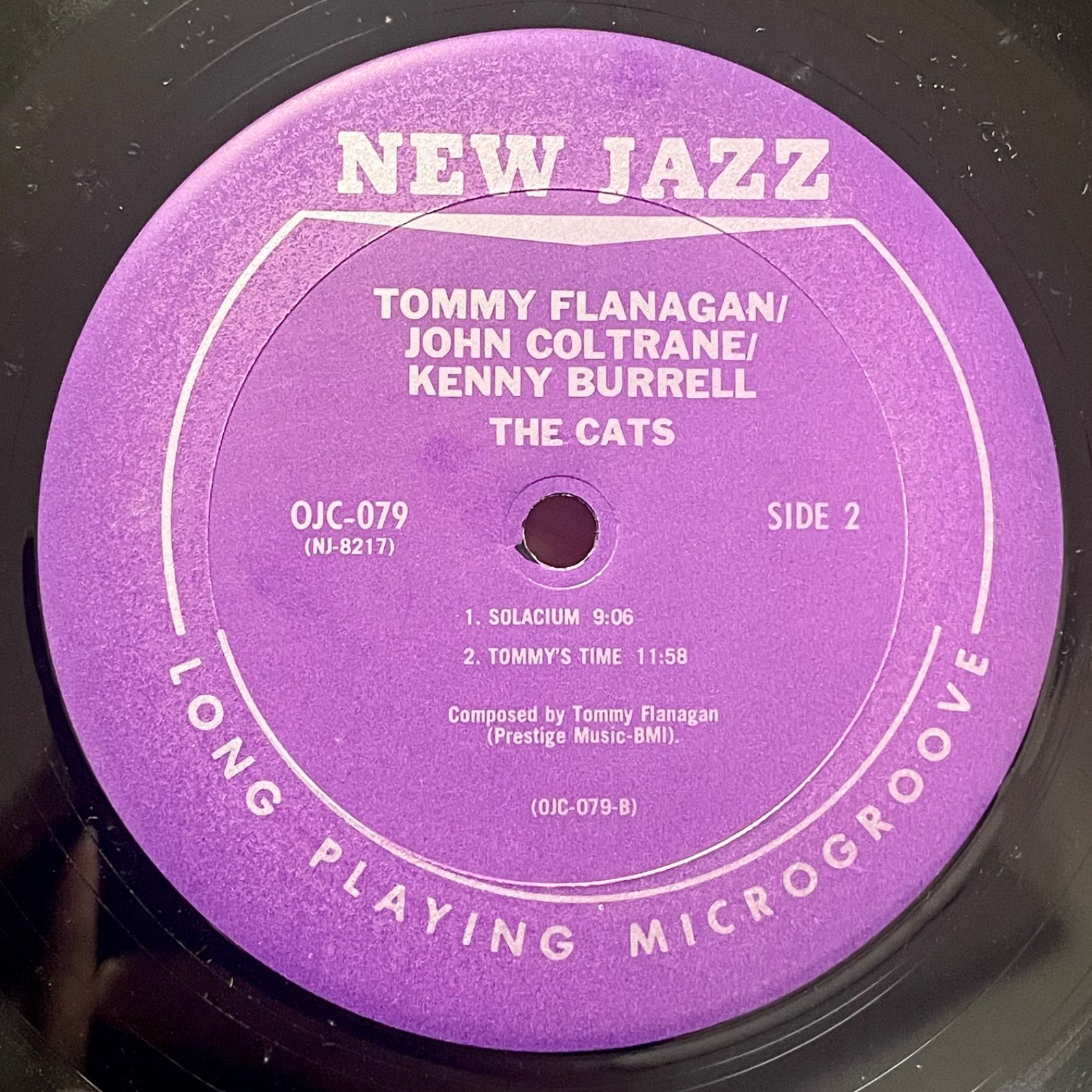 LP 】 The Cats Tommy Flanagan OJC−079 / 中古 レコード アナログ盤