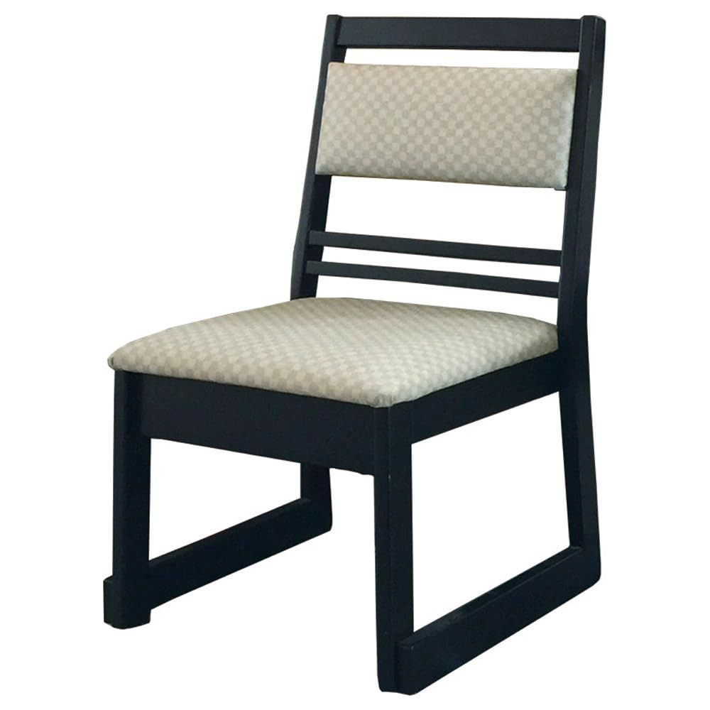 新着商品 背もたれ横型L1122 ベージュ市松 | 灰皿 高座椅子 52.5×44.8×70 35 ㎝･約6.3㎏ ベトナム製
