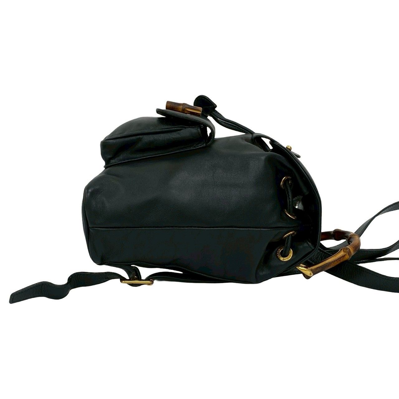 【美品】GUCCI グッチ ミニリュックサック レザー ブラウン バンブー 巾着 楽天市場】【GUCCI】グッチ バンブー ミニリュック 巾着型