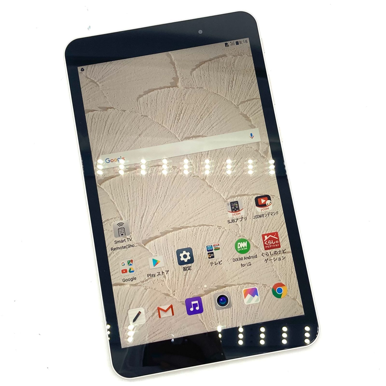 ▽国内版SIMフリー LG G Pad 8.0 L Edition 16GB ホワイト LGT02 S37532004754 - メルカリ