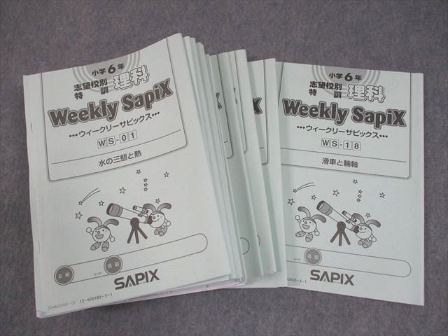 サピックス 小6 2020年度版 理科 SAPIX 小6 サピックス 理科 時事演習XYZ 2024 007s2Dの通販 by