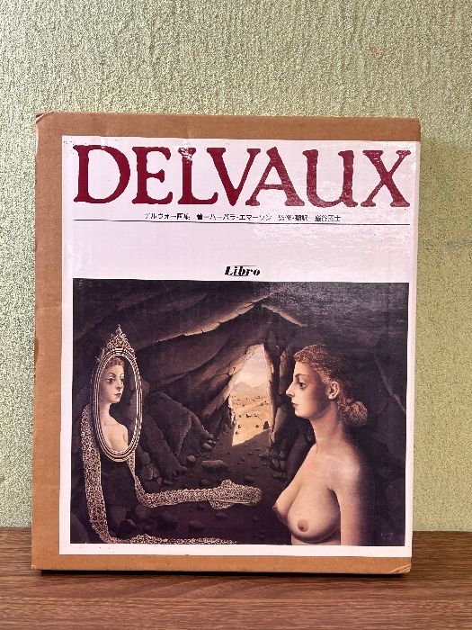 《DELVAUX デルヴォー画集 バーバラ・エマーソン：著 1987年 リブロポート》函付き 大型本 美術 芸術 アート
