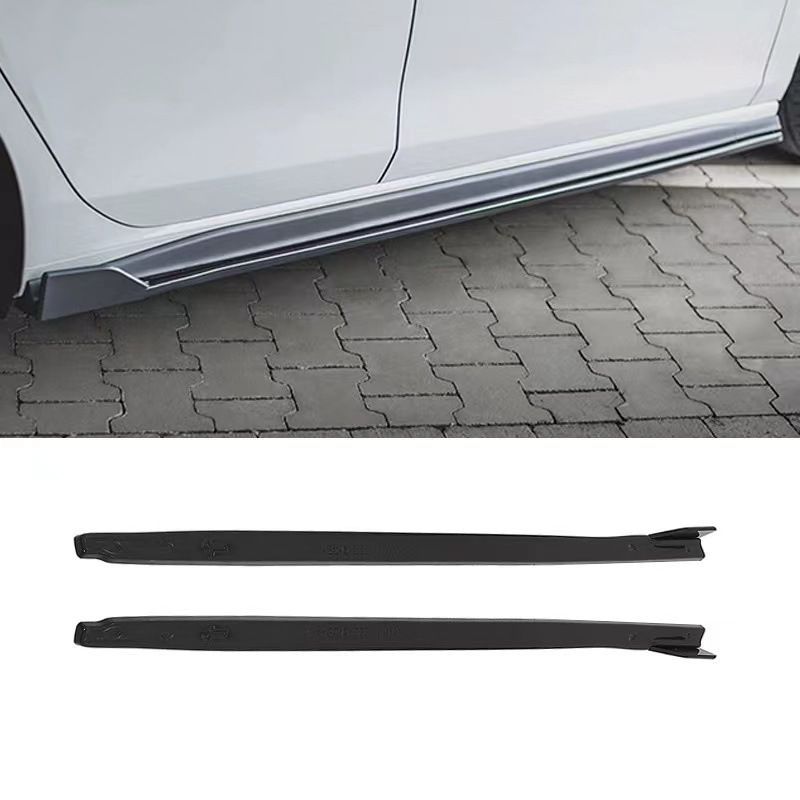 VWゴルフ8 GTI MAX V3スタイル サイドスカート エアロパーツ ドレスアップ 取付簡単 ABS素材 DL14LYX人気注目