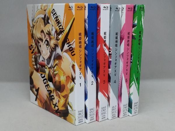 全6巻セット]戦姫絶唱シンフォギアXV 1~6(期間限定版)(Blu-ray