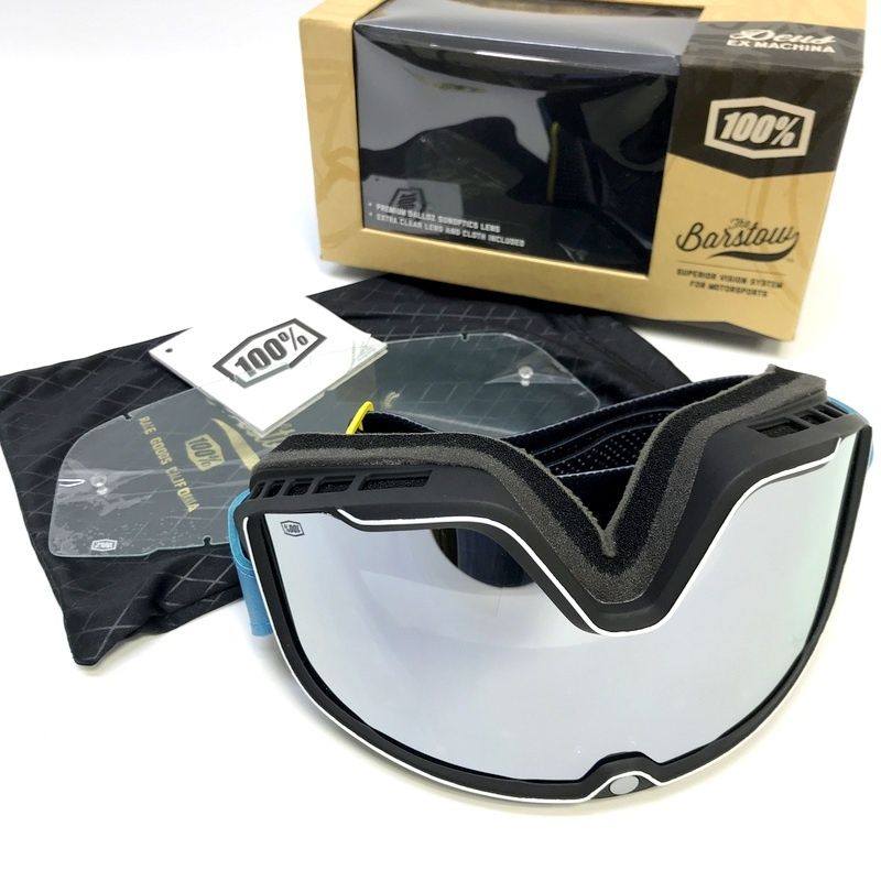 Deus EX MACHINA BARSTOW Goggle Deus17 Silver Mirror Lens ゴーグル ゴーグル シルバー き コレクション オートバイ アイウェア デウス バーストゥ TA2486