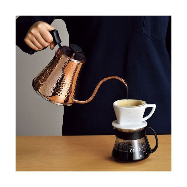 食楽工房 IH対応銅製鎚目コーヒーサーバーケトル K20952916
