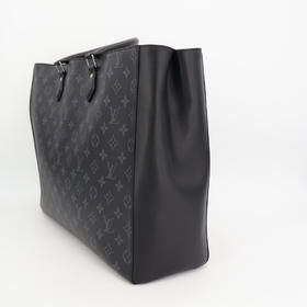 ルイヴィトン LOUIS VUITTON トートバッグ グランサック モノグラム エクリプス レザー M44733 ブラック 黒 ビジネスバッグ  ビトン メンズ ブックトート A4 ハンドバッグ 美品 - メルカリ