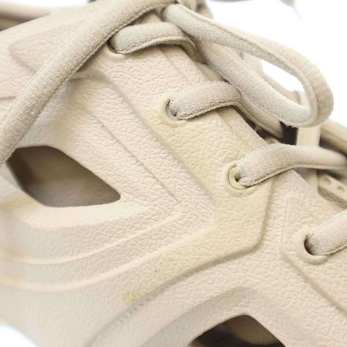 BALENCIAGA バレンシアガ クリアベージュ サンダル 43 BALENCIAGA バレンシアガ HD Lace-Up ラバースニーカーサンダル