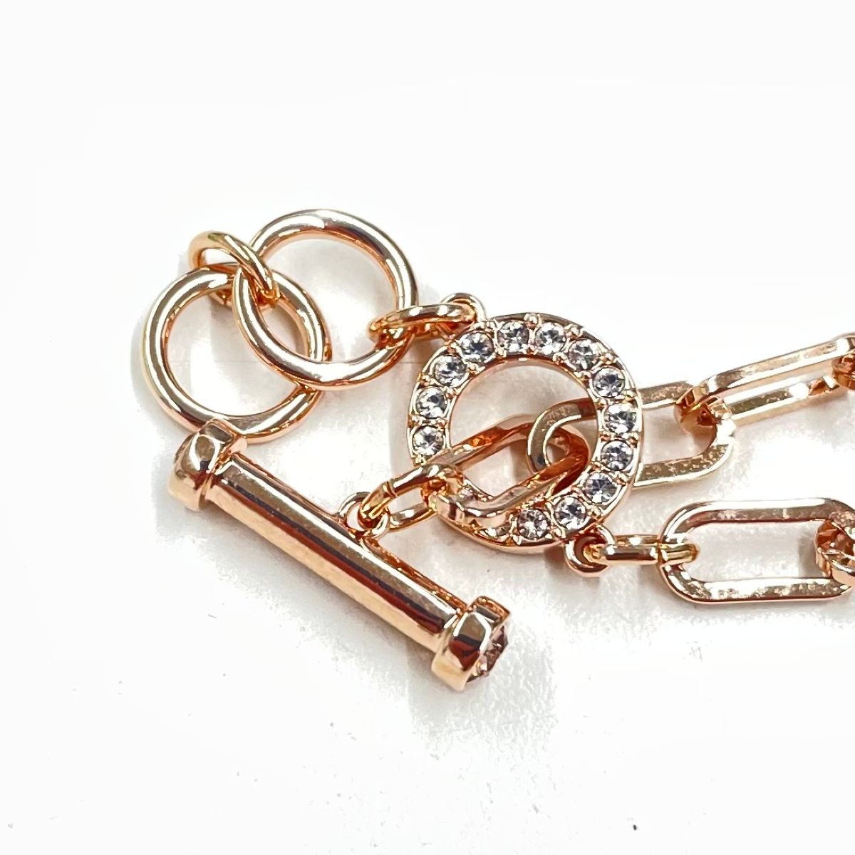SWAROVSKI スワロフスキー テディチェーンブレスレット ラインストーン