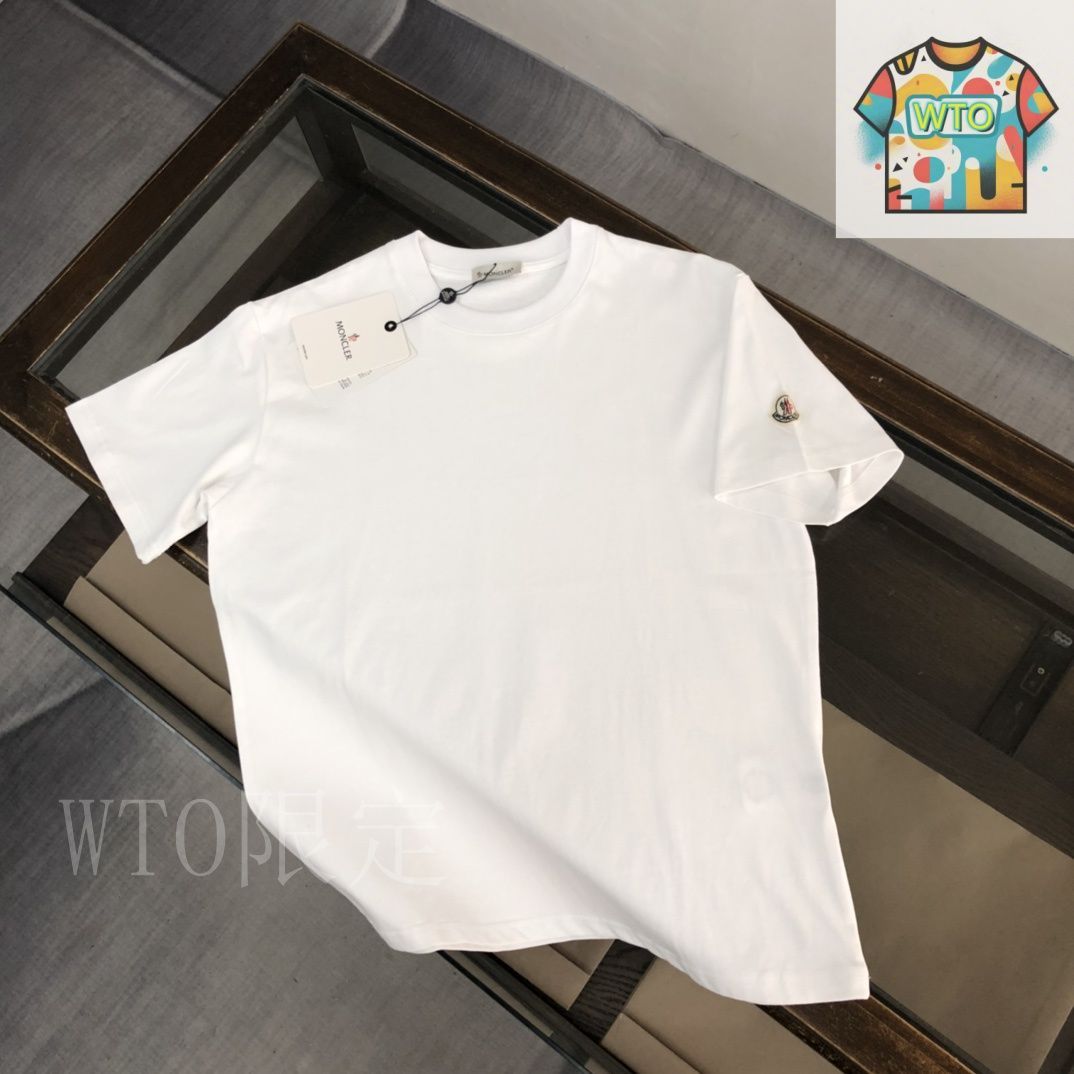 今日 MONCLER モンクレール ノーパターン T-2