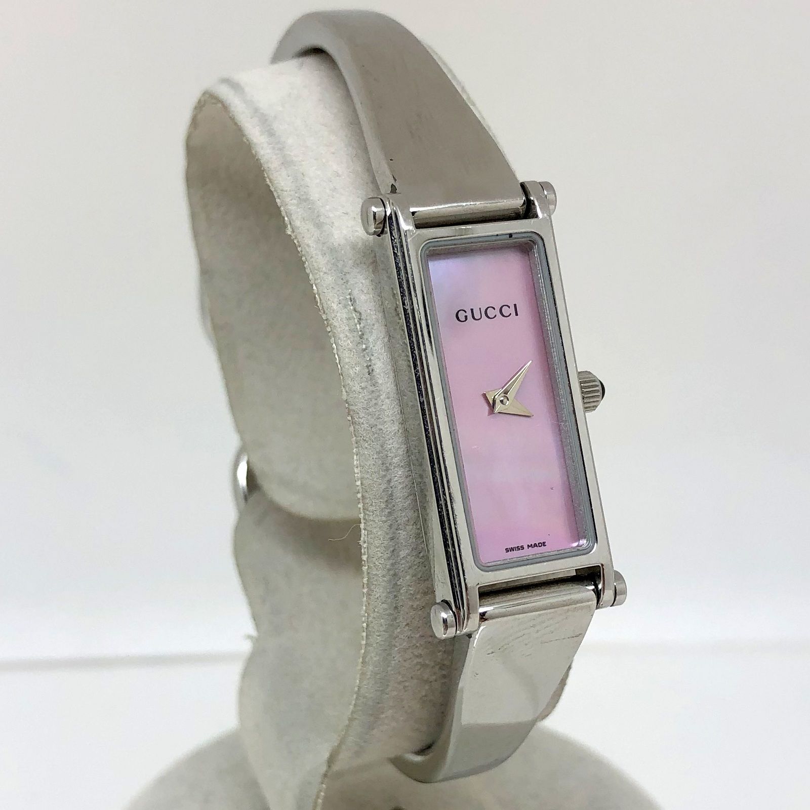 GUCCI バングルウォッチ 1500L クォーツ時計 - メルカリ