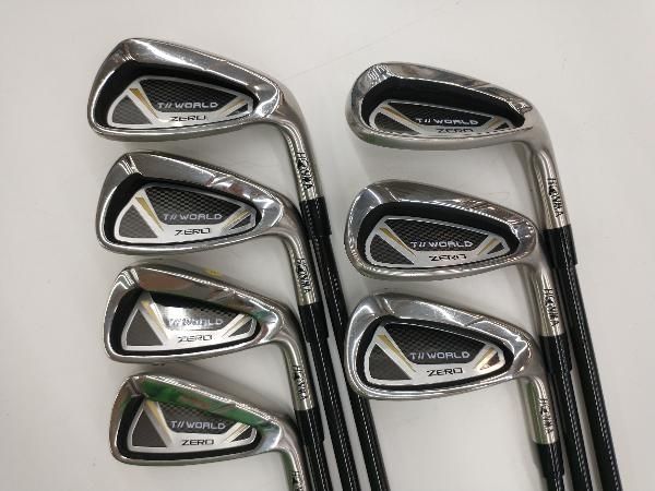 HONMA GOLF TOUR WORLD ZERO アイアン7本セット/ FLEX-R/ 中古品