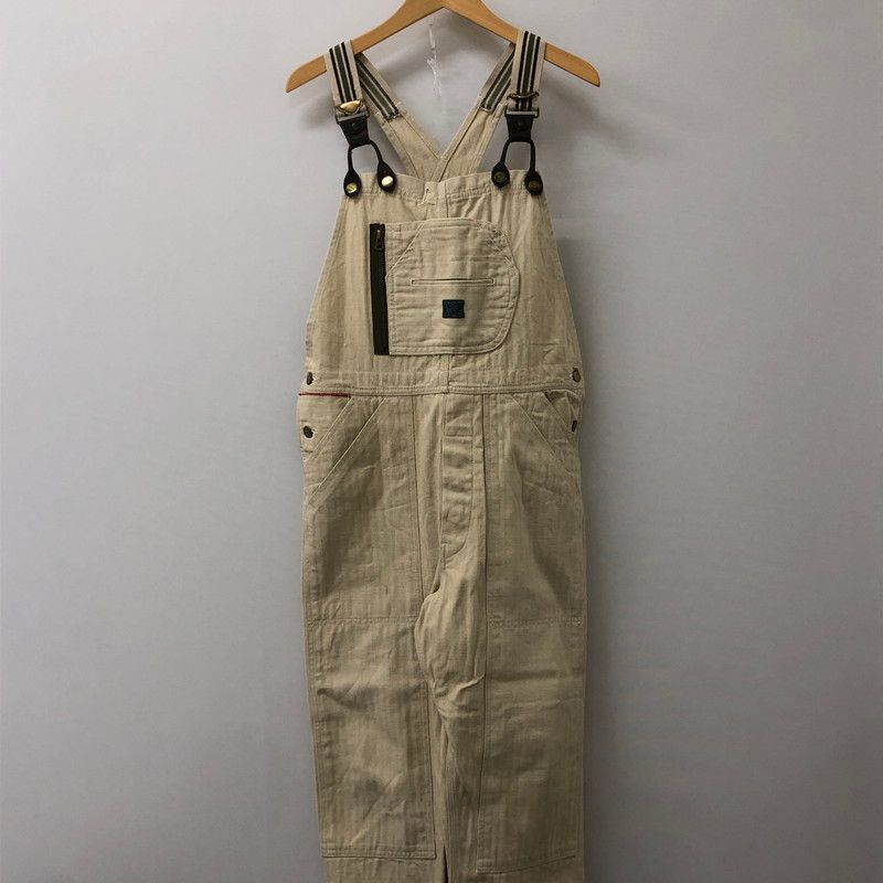 40年代 ヴィンテージ オールインワン 機関車ボタン 月桂樹ボタン