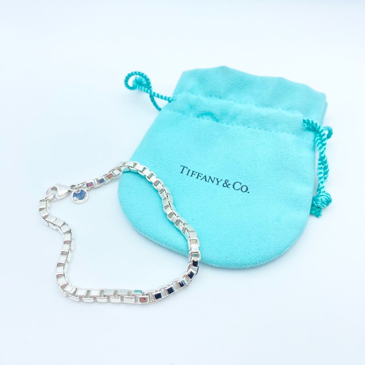 ティファニー925 べネチアン　ブレスレット Tiffany&Co ティファニー ベネチアンブレスレット シルバー925