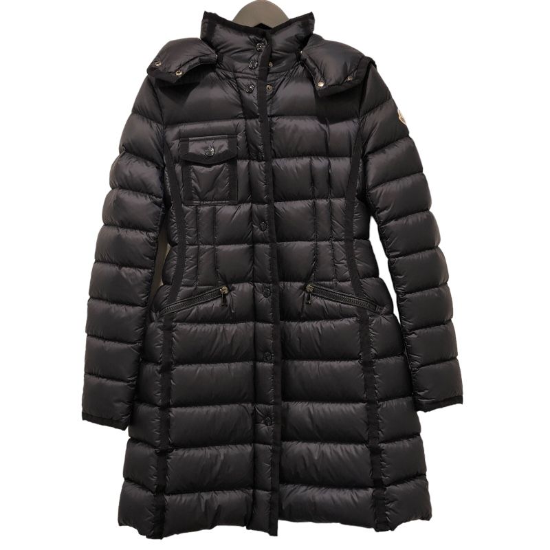 モンクレール MONCLER HERMINEダウンコート 49300 サイズ0 S ナイロン ナイロン100％ ダウン90％ フェザー10％  レディース ダウンジャケット - メルカリ