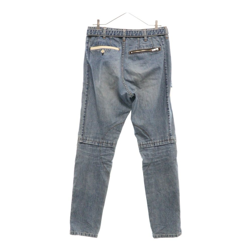 Sacai (サカイ) 20AW バイカー デニムパンツ インディゴブルー 20 